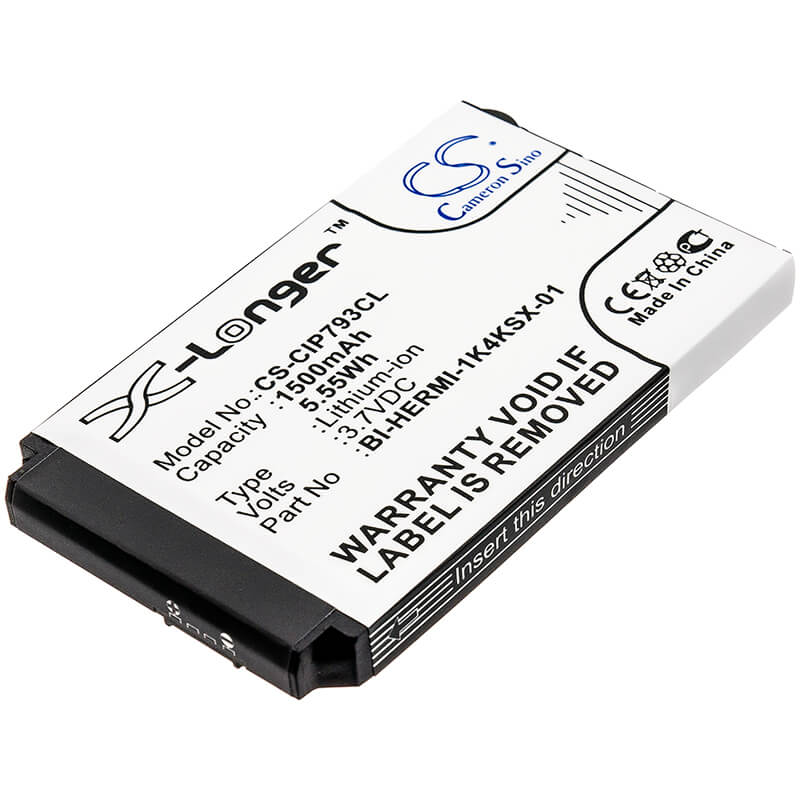CS-CIP793CL, Cordless Phone 3.7V, 1500mAh, Li-ion Battery fits Cisco, 7026g, 74-5468-01, 5.55Wh