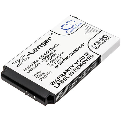 CS-CIP793CL, Cordless Phone 3.7V, 1500mAh, Li-ion Battery fits Cisco, 7026g, 74-5468-01, 5.55Wh