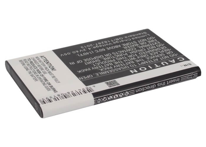 3.7V, 1750mAh, Li-ion Battery fits Panasonic, Kx-prx110, Kx-prx110gw, 6.475Wh