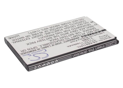 3.7V, 1500mAh, Li-ion Battery fits Panasonic, Kx-prx110, Kx-prx110gw, 5.55Wh