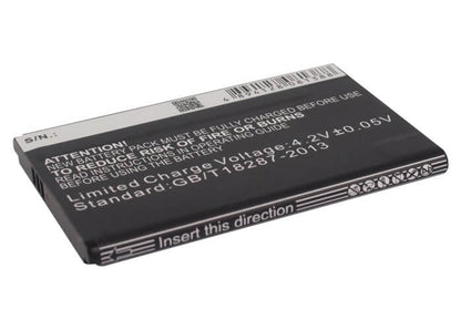 3.7V, 1500mAh, Li-ion Battery fits Panasonic, Kx-prx110, Kx-prx110gw, 5.55Wh