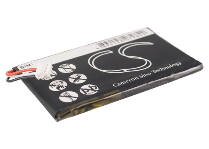 3.7V, 1200mAh, Li-Polymer Battery fits Philips, S10a, S10a/38, 4.44Wh