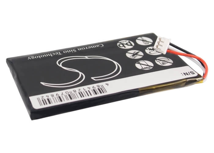 3.7V, 1200mAh, Li-Polymer Battery fits Philips, S10a, S10a/38, 4.44Wh