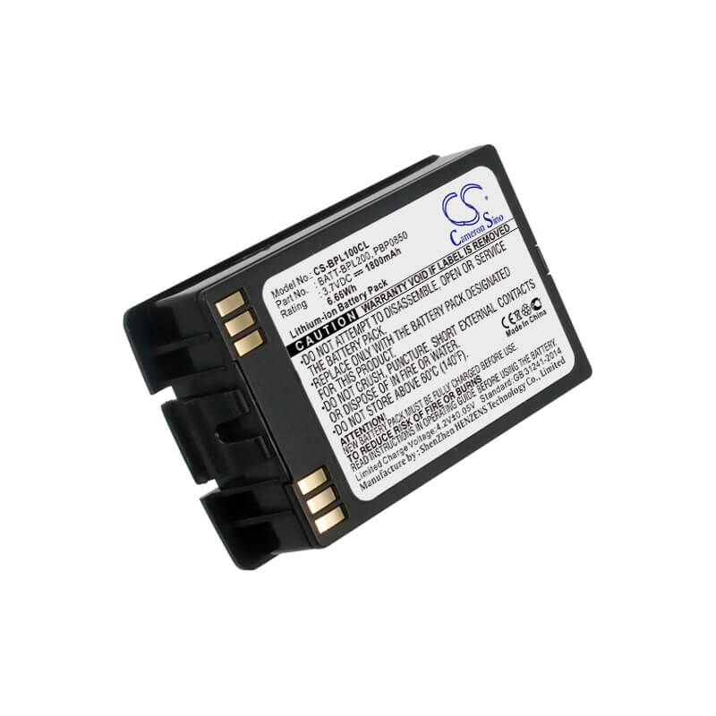 3.7V, 1800mAh, Li-ion Battery fits Spectralink, Bpl200, Bpl300, 6.66Wh