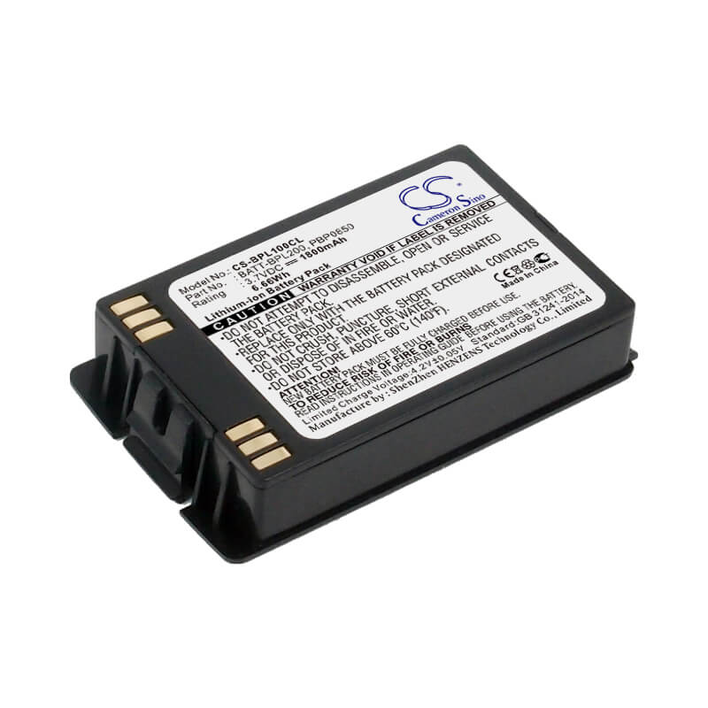 3.7V, 1800mAh, Li-ion Battery fits Nortel, Nttq4021e6, Nttq4044e6, 6.66Wh