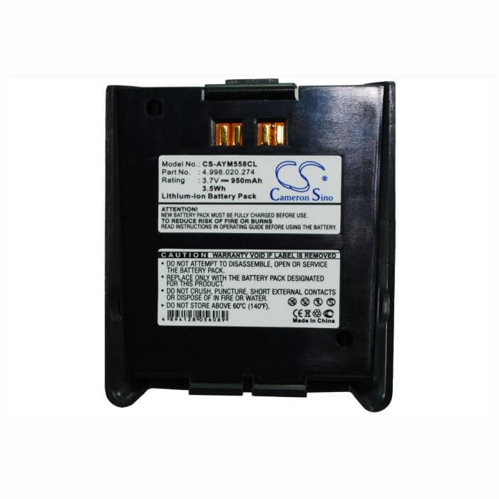 3.7V, 950mAh, Li-ion Battery fits Bosch, Mm588, 3.515Wh