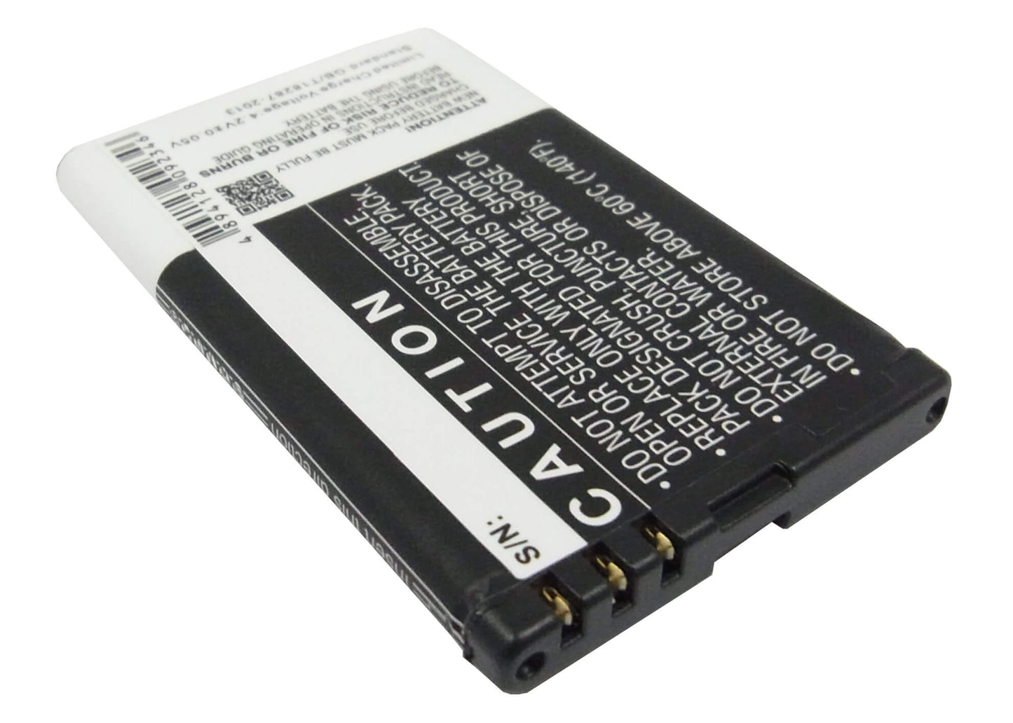 3.7V, 1300mAh, Li-ion Battery fits Telekom, Speedphone 701, 4.81Wh