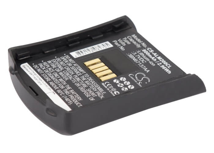3.7V, 800mAh, Li-ion Battery fits Alcatel, Mobile Reflexes 200, 2.96Wh