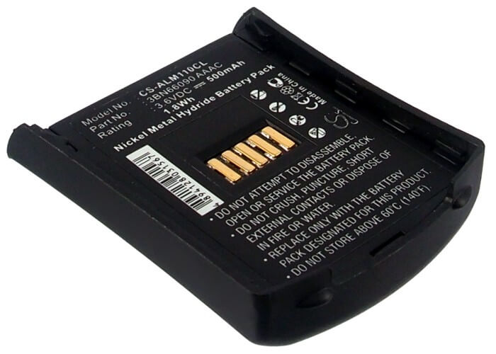 3.6V, 500mAh, Ni-MH Battery fits Alcatel, Mobile 100 Reflexes, 1.8Wh