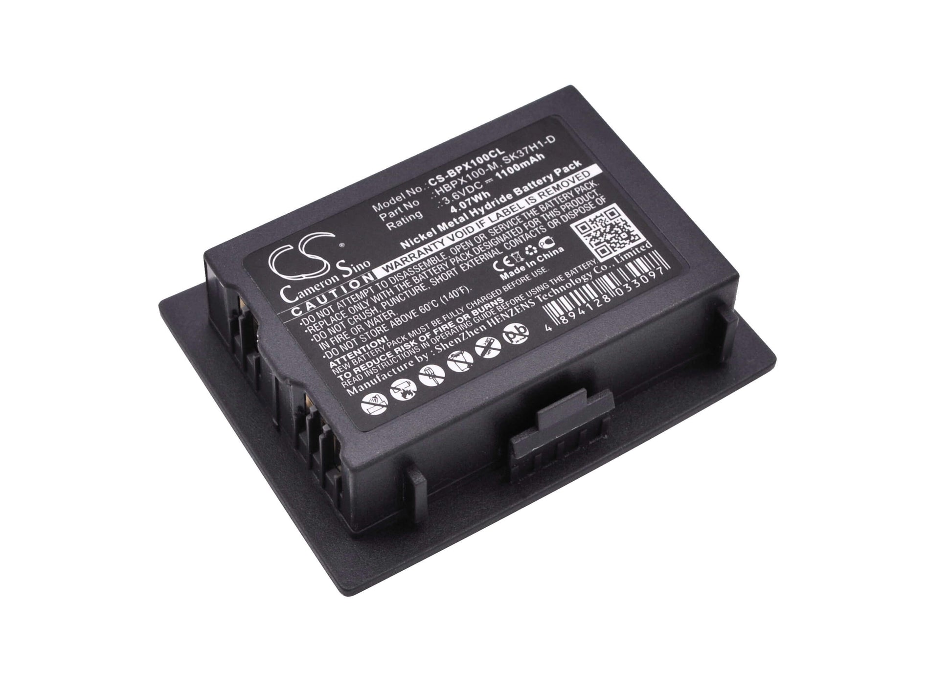 3.6V, 1100mAh, Ni-MH Battery fits Nortel, 2211, Nttq5010, 3.96Wh
