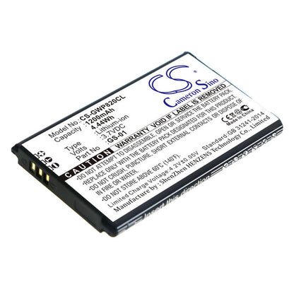 3.7V, 1200mAh, Li-ion Battery fits Grandstream, Dp730, Wp820, 4.44Wh