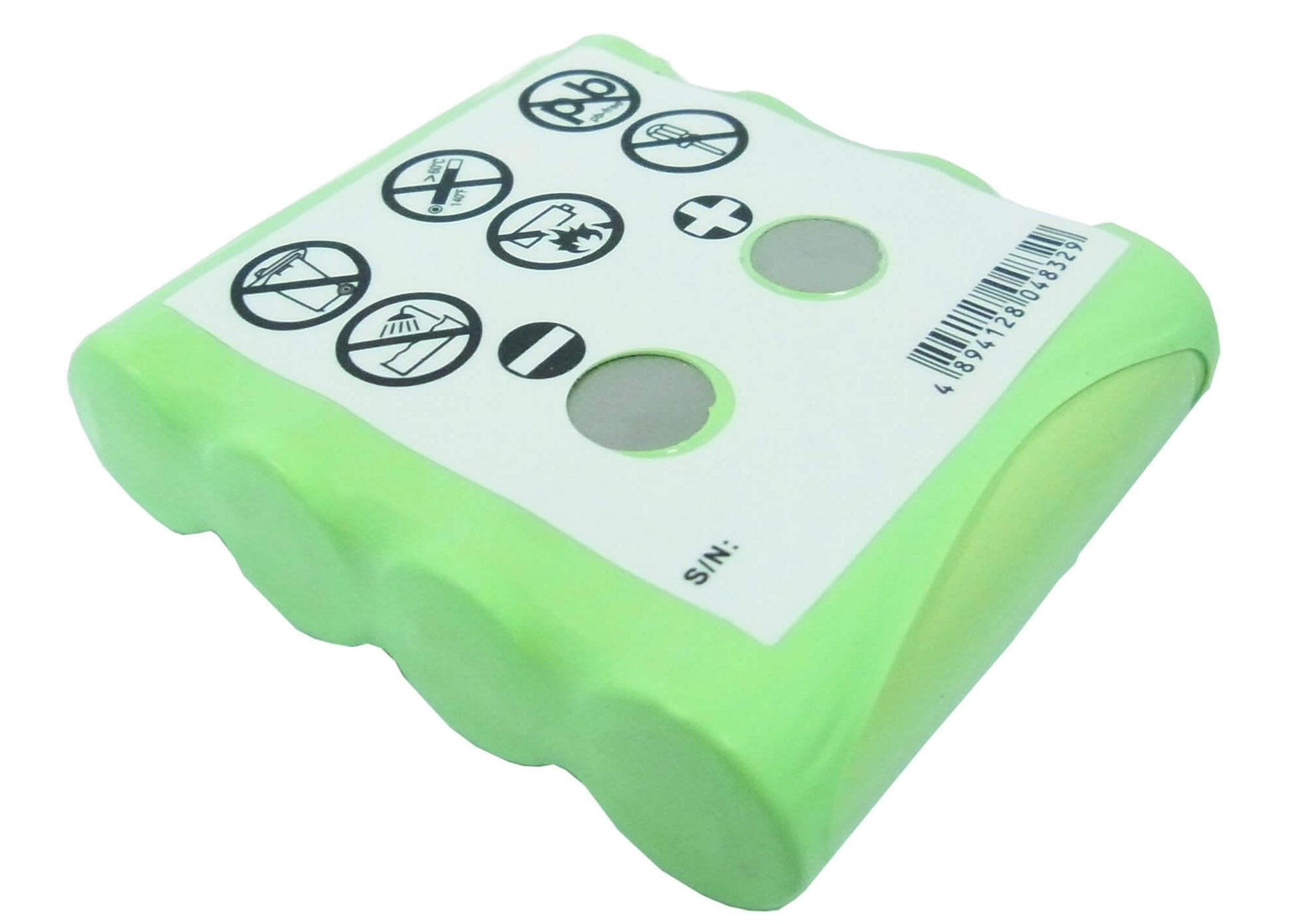 4.8V, 1800mAh, Ni-MH Battery fits Dnt, Apollo, 8.64Wh
