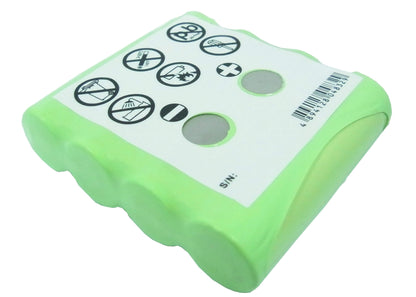 4.8V, 1800mAh, Ni-MH Battery fits Cobra, Cp 486s, 8.64Wh