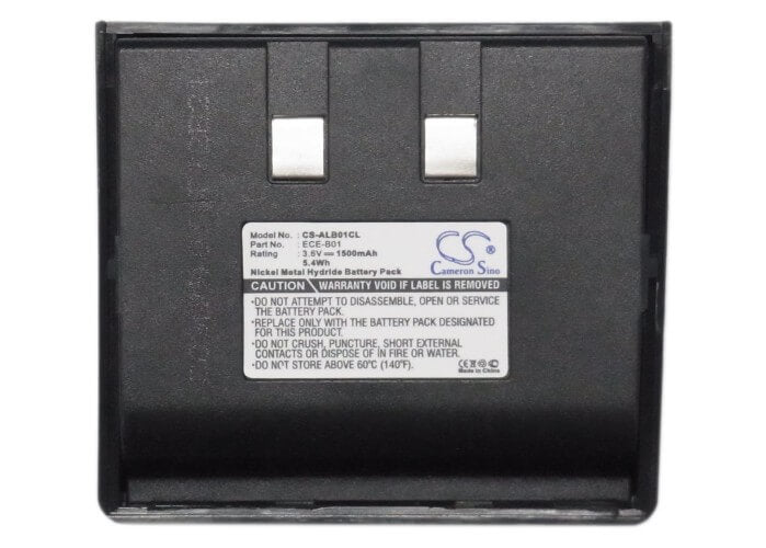 3.6V, 1500mAh, Ni-MH Battery fits Olympia, Allegro Concerto, 5.4Wh