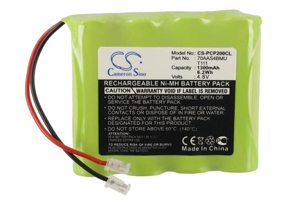 4.8V, 1300mAh, Ni-MH Battery fits Cobra, Cp200, Cp200s, 6.24Wh