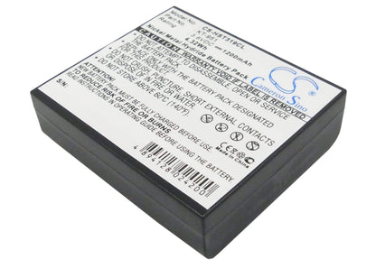3.6V, 1200mAh, Ni-MH Battery fits Loycom, C200, 4.32Wh