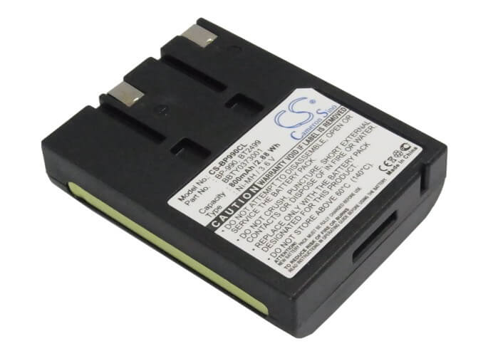 3.6V, 800mAh, Ni-MH Battery fits Avaya, 3810, 3910, 2.88Wh
