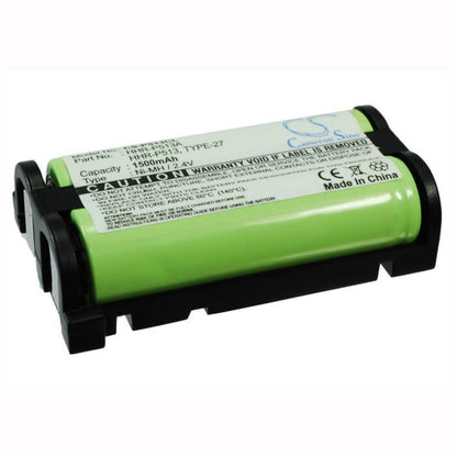 2.4V, 1500mAh, Ni-MH Battery fits Panasonic, Hhrp513a, Hhr-p513a, 3.6Wh