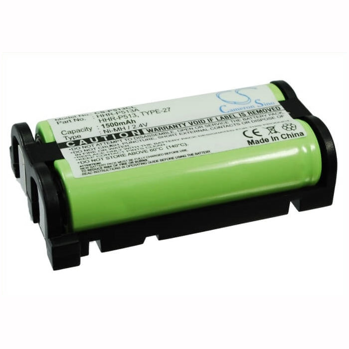 2.4V, 1500mAh, Ni-MH Battery fits At&t, Stb-513, 3.6Wh