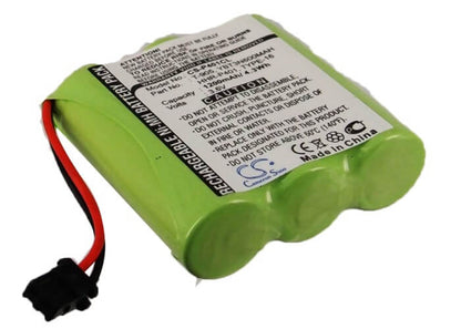3.6V, 1200mAh, Ni-MH Battery fits Bell South, Mph6928, Mph6929, 4.32Wh