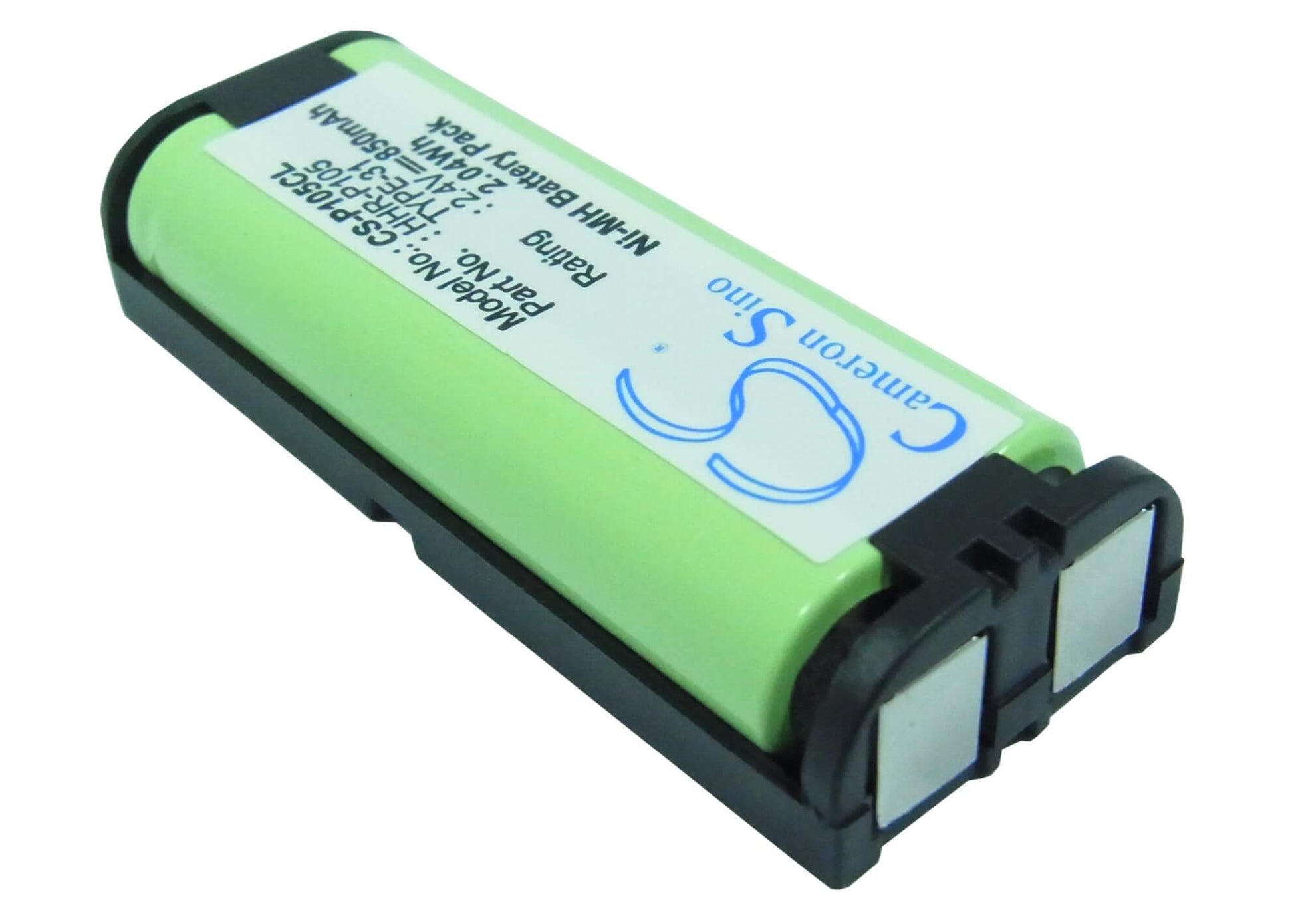 2.4V, 850mAh, Ni-MH Battery fits Panasonic, 91aaalh2bxz, Kx242, 2.04Wh