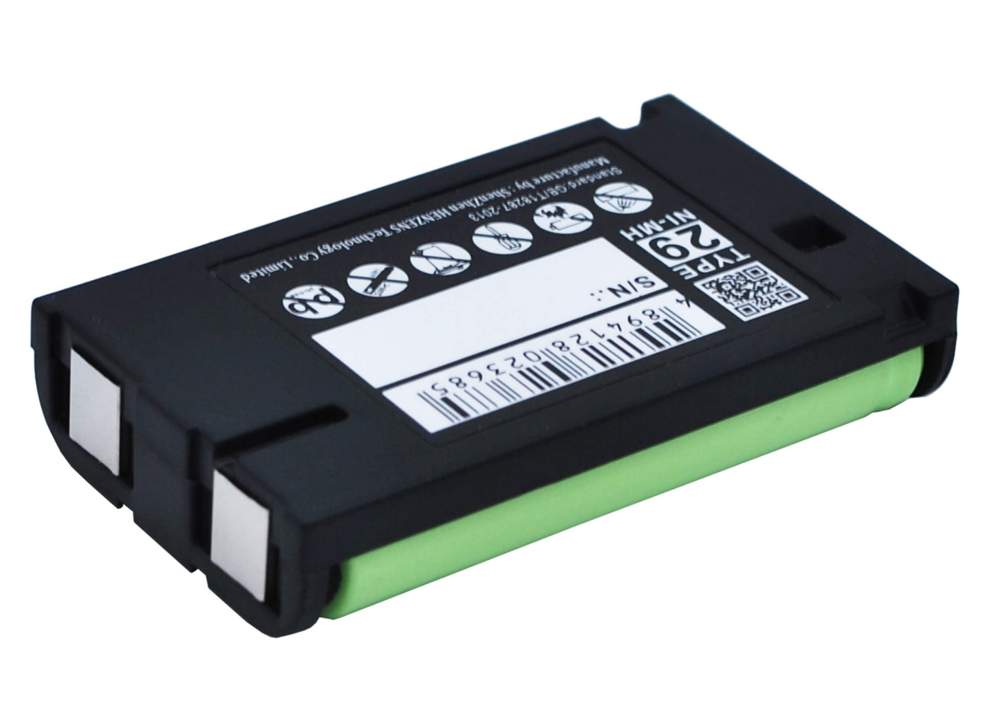 3.6V, 850mAh, Ni-MH Battery fits Ge, Tl26411, Tl86411, 3.06Wh