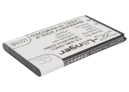 3.7V, 950mAh, Li-ion Battery fits Swissvoice, L7, Sv 20405855, 3.515Wh