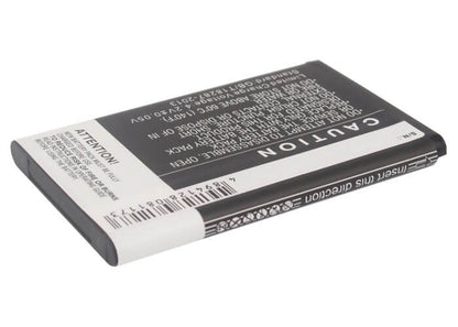 3.7V, 950mAh, Li-ion Battery fits Swissvoice, L7, Sv 20405855, 3.515Wh