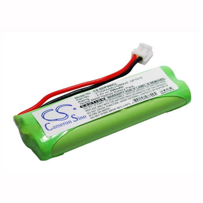 2.4V, 500mAh, Ni-MH Battery fits Medion, Life S63062, Life S63065 Etc, 1.2Wh