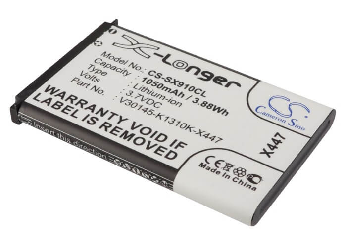 3.7V, 1050mAh, Li-ion Battery fits Siemens, Gigaset Sl910, Gigaset Sl910a, 3.885Wh