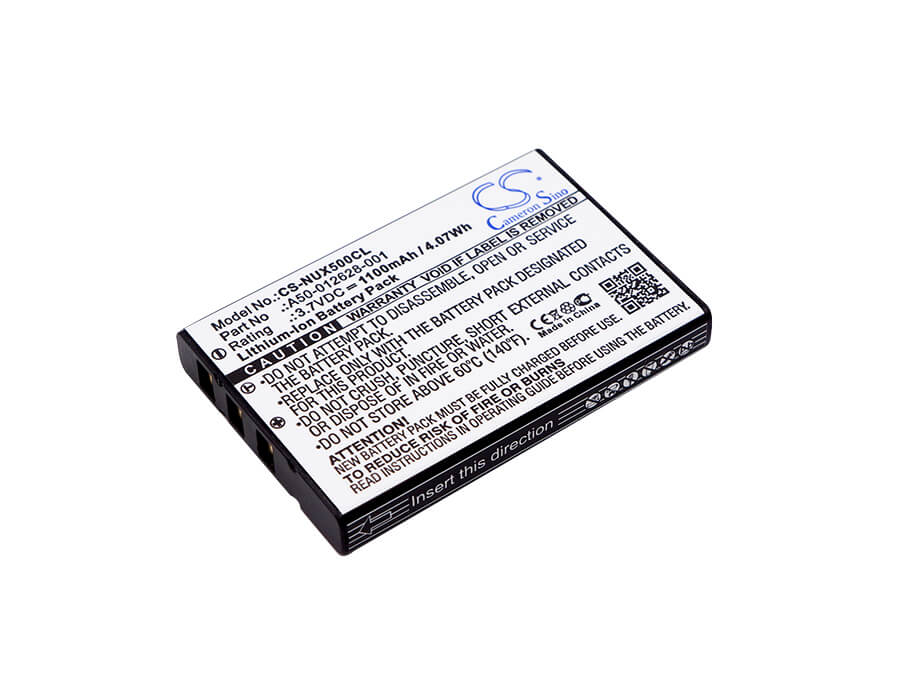 3.7V, 1100mAh, Li-ion Battery fits Nec, 910052, 910092, 4.07Wh