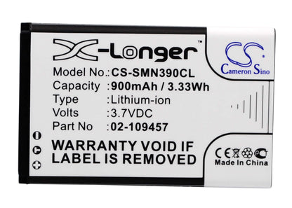 3.7V, 900mAh, Li-ion Battery fits Grandstream, Dp720, Dp750, 3.33Wh