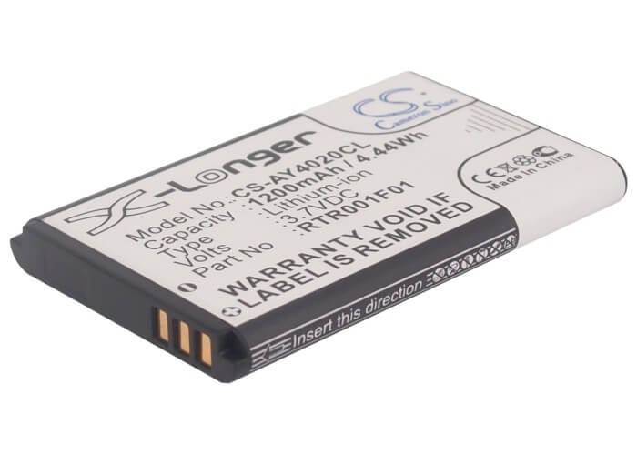 Cordless Phone 3.7V, 1200mAh, Li-ion Battery fits Agfeo, Dect 60, Dect 60 Ip, 4.44Wh