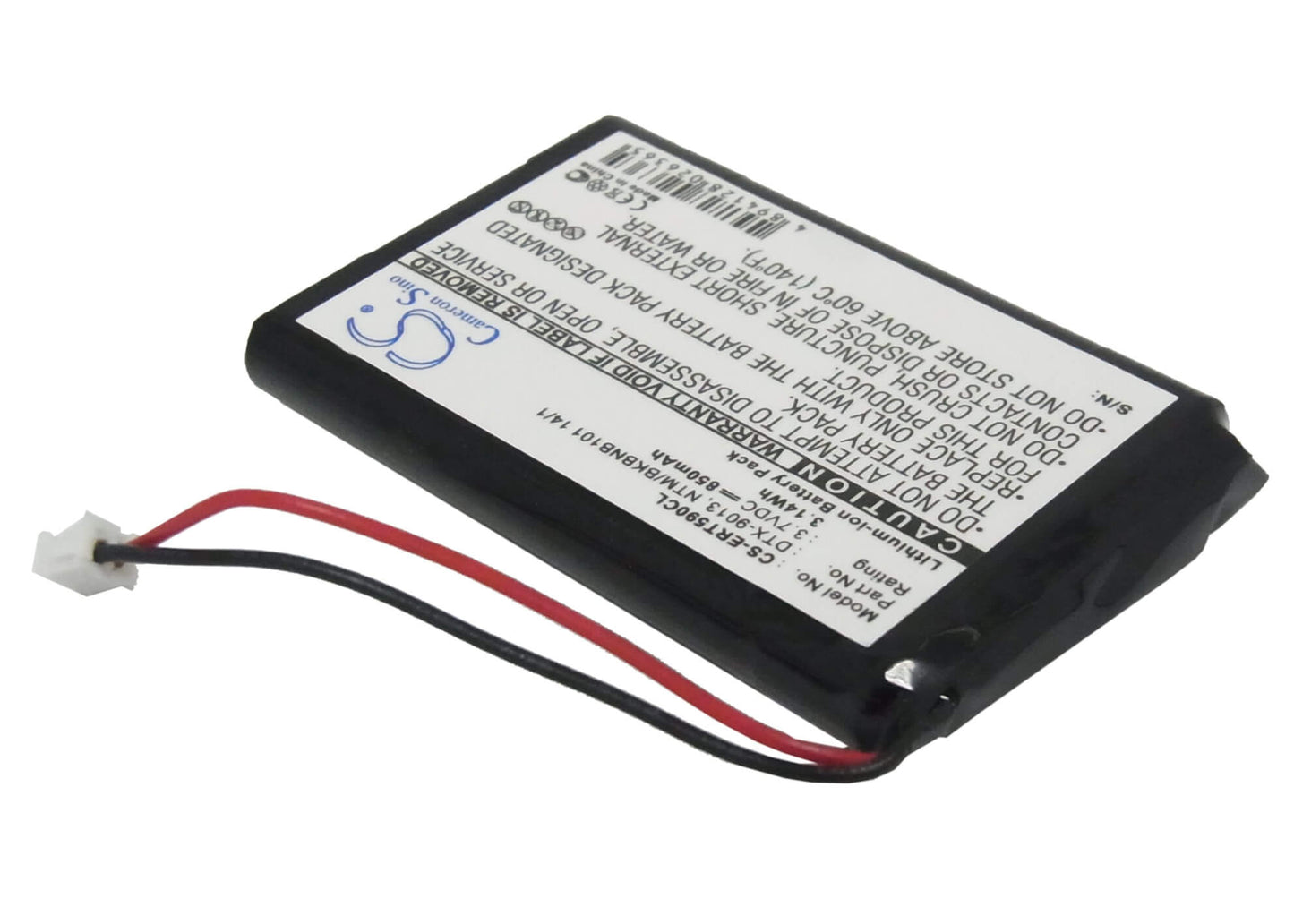 3.7V, 850mAh, Li-ion Battery fits Ericsson, Dt590, Dt5900, 3.145Wh