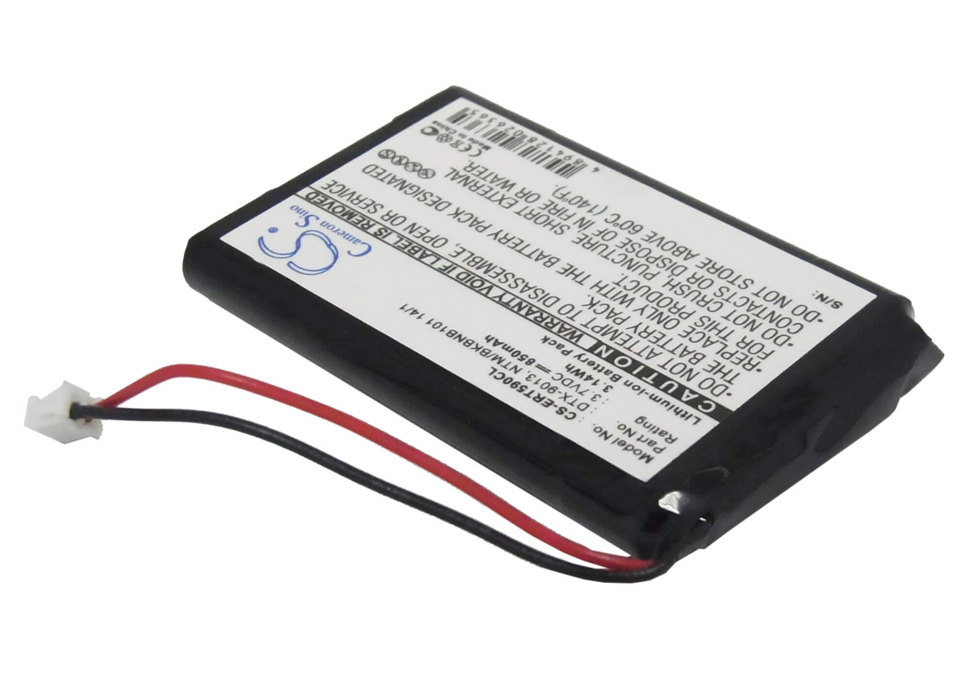 3.7V, 850mAh, Li-ion Battery fits Ericsson, Dt590, Dt5900, 3.145Wh