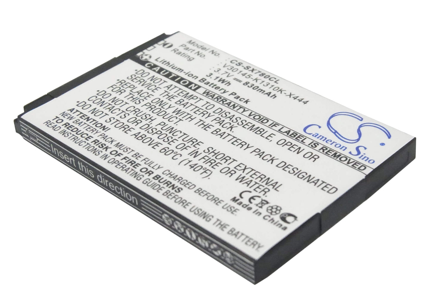 3.7V, 830mAh, Li-ion Battery fits Unify, 52-s2352-r141, L30250-f600-c230, 3.071Wh