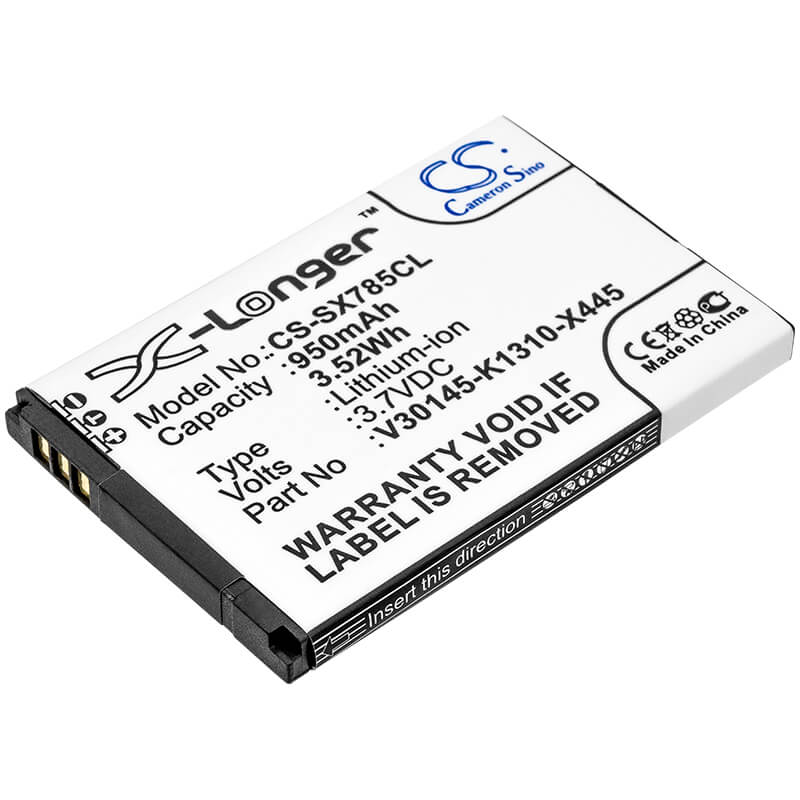 3.7V, 950mAh, Li-ion Battery fits Unify, 52-s2352-r141, L30250-f600-c230, 3.515Wh