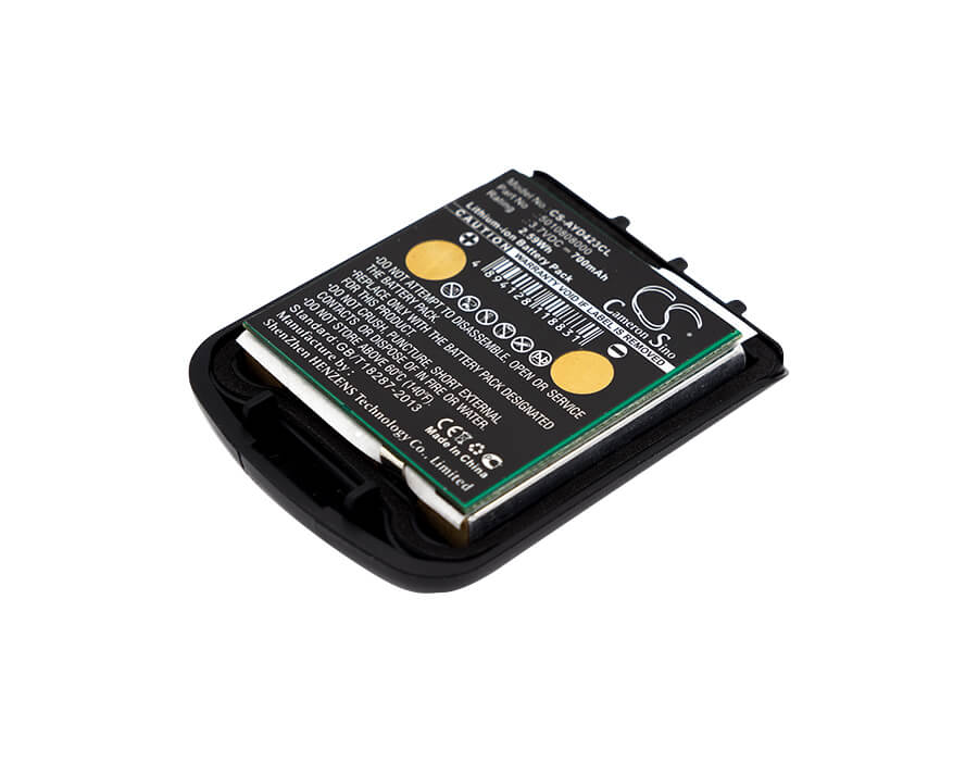 Black, 3.7V, 700mAh, Li-ion Battery fits Funkwerk, Dect Fc4 Medical, Fc4, 2.59Wh