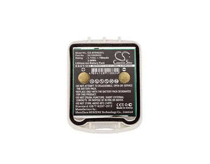 White, 3.7V, 700mAh, Li-ion Battery fits Funkwerk, Dect Fc4 Medical, Fc4, 2.59Wh