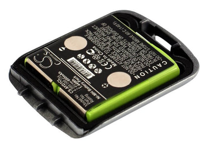 2.4V, 600mAh, Ni-MH Battery fits Avaya, Dect D3, Dect Industriehandset Ih4, 1.44Wh