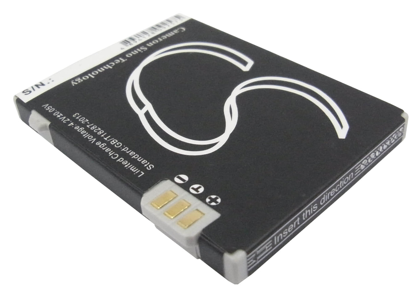 3.7V, 650mAh, Li-ion Battery fits Siemens, Gigaset M2, Gigaset M2 Plus, 2.405Wh