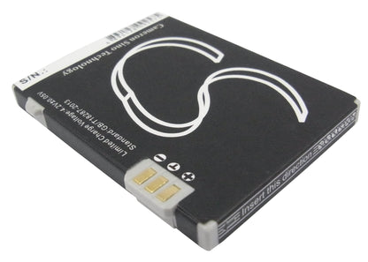 3.7V, 650mAh, Li-ion Battery fits Siemens, Gigaset M2, Gigaset M2 Plus, 2.405Wh