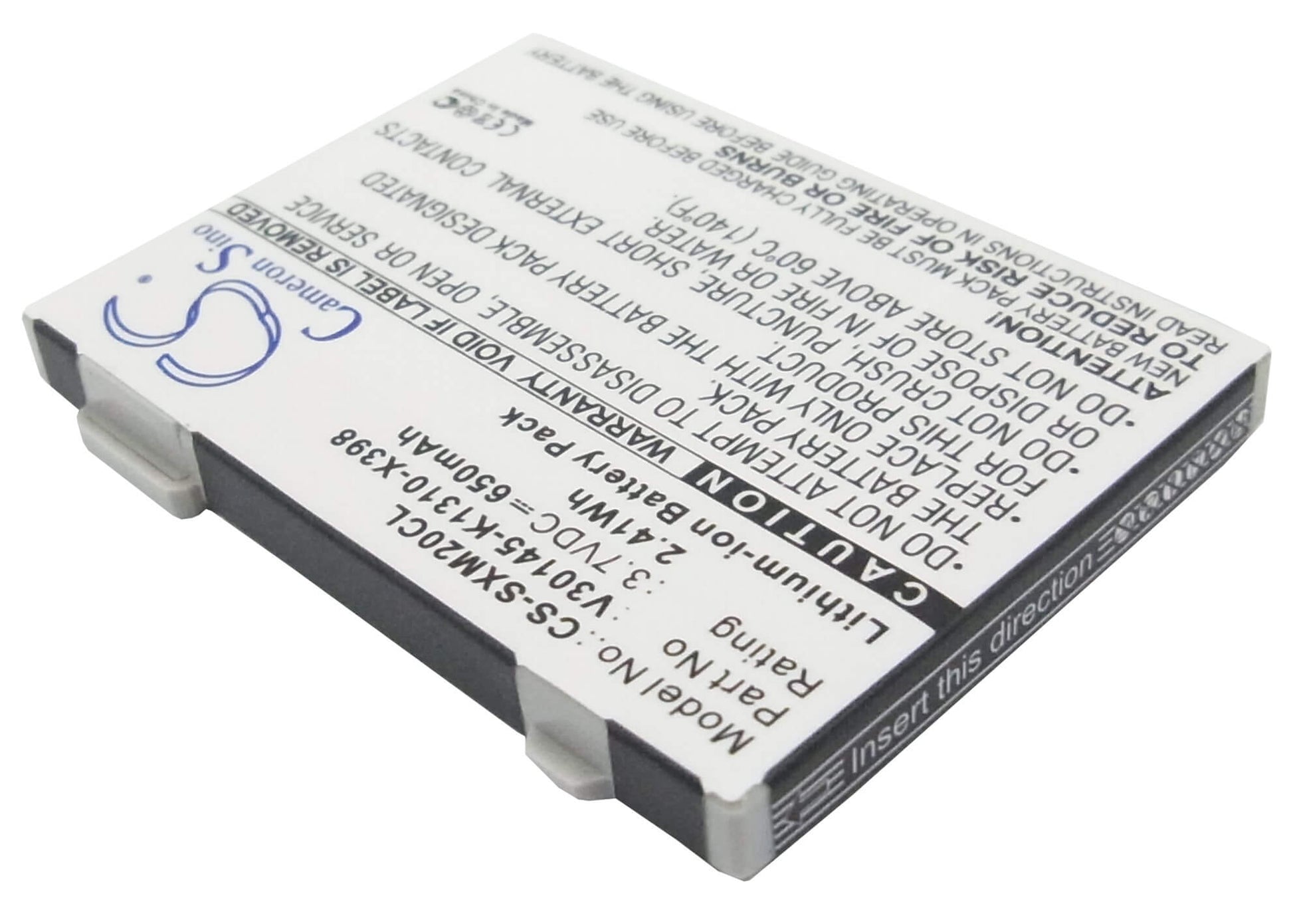 3.7V, 650mAh, Li-ion Battery fits Unify, Openstage M3, Openstage M3 Plus, 2.405Wh