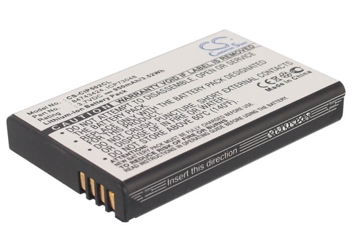 3.7V, 950mAh, Li-ion Battery fits Telrad, 3040, 3.515Wh