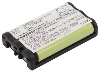 3.6V, 900mAh, Ni-MH Battery fits Interstate, Tel0023, 3.24Wh
