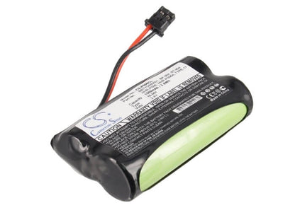 2.4V, 1500mAh, Ni-MH Battery fits Radio Shack, 23-9096, 23-960, 3.6Wh