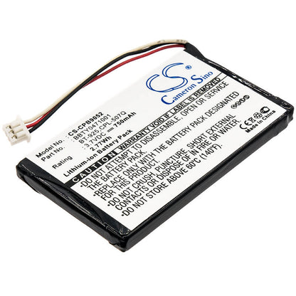 3.7V, 750mAh, Li-ion Battery fits Uniden, Tru-c46, Tru-c56, 2.775Wh