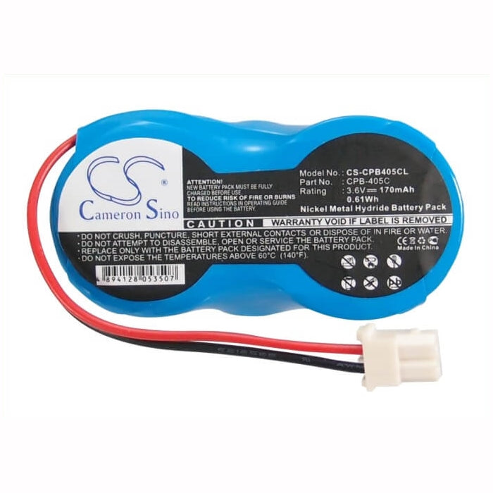 3.6V, 170mAh, Ni-MH Battery fits Gte, 3000, 3100, 0.612Wh