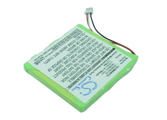 3.6V, 750mAh, Ni-MH Battery fits Tiptel, Dect Line 660, Dect Line 670, 2.7Wh