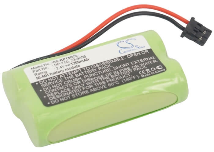 2.4V, 1200mAh, Ni-MH Battery fits Sony, Spp-n1000, Spp-n1001, 2.88Wh